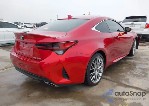 2022 Lexus Rc 350 z USA, uszkodzony, nr VIN JTHDZ5BC2N5026488